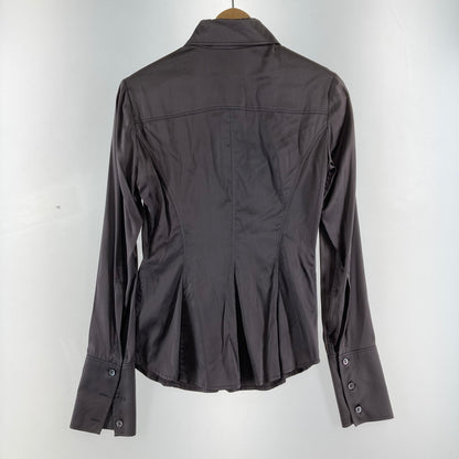 【中古品】【レディース】 GUCCI グッチ シルクシャツ レディース パープル 38サイズ ボタン取れあり・汚れ色抜けあり 170-260509-io-51-fuzh 万代Net店