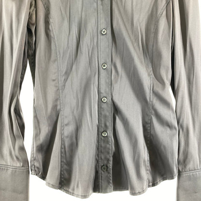 【中古品】【レディース】 GUCCI グッチ シルクシャツ レディース パープル 38サイズ ボタン取れあり・汚れ色抜けあり 170-260509-io-51-fuzh 万代Net店