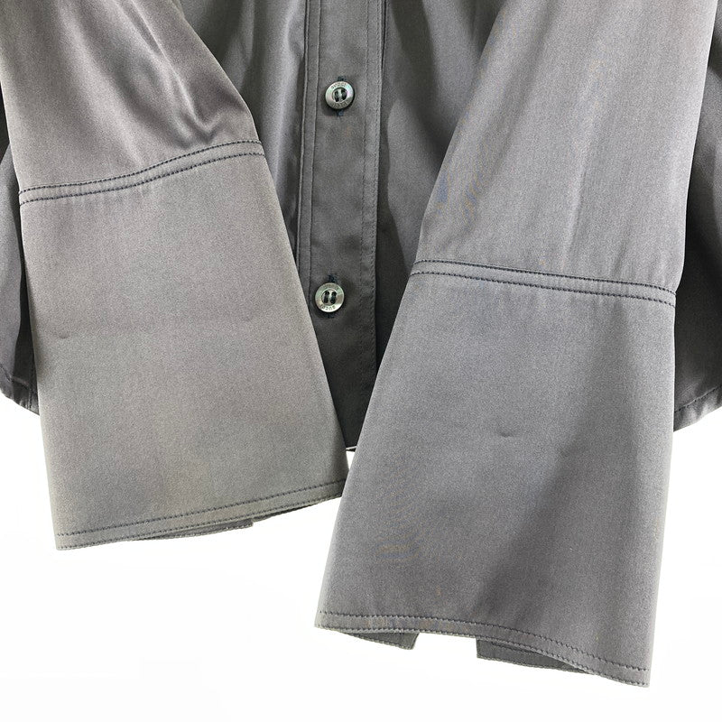 【中古品】【レディース】 GUCCI グッチ シルクシャツ レディース パープル 38サイズ ボタン取れあり・汚れ色抜けあり 170-260509-io-51-fuzh 万代Net店