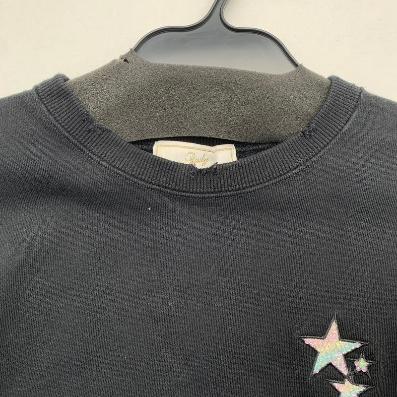 【中古品】【レディース】 RADY レディ スウェット BLK SIZE:M ラメライン 170-260702-io-12-fuzh 万代Net店