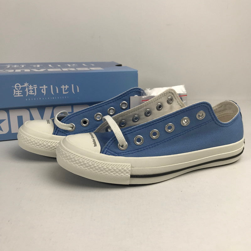 【中古品】 CONVERSE TOKYO × 星街すいせい ALL STAR MC "BLUE" コンバース オールスター スニーカー レディース 23.5cm 053-260413-io-20-fuzh 万代Net店