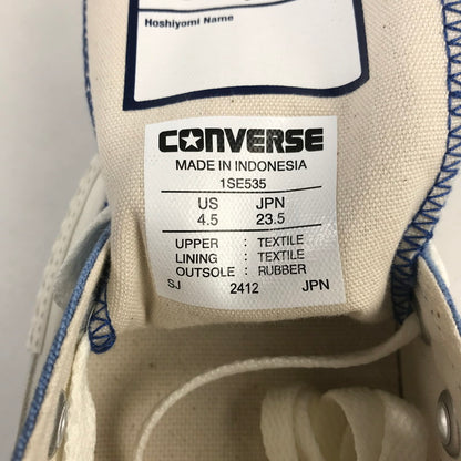 【中古品】 CONVERSE TOKYO × 星街すいせい ALL STAR MC "BLUE" コンバース オールスター スニーカー レディース 23.5cm 053-260413-io-20-fuzh 万代Net店