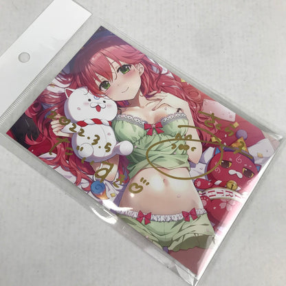【中古美品】 ホロライブ さくらみこ 誕生日記念2022 直筆サイン入りポストカード 053-260509-io-23-fuzh 万代Net店