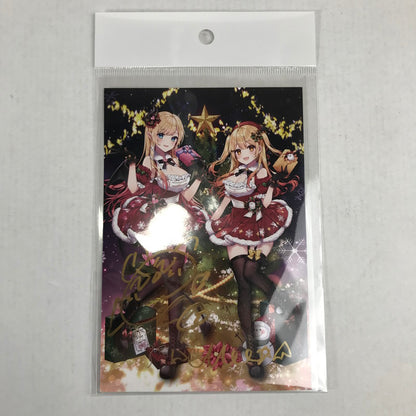【中古美品】 ホロライブ メルキス 三周年記念 数量限定ver. 直筆サイン入りポストカード 053-260509-io-22-fuzh 万代Net店