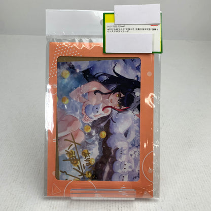 【中古品】 ホロライブ 大神ミオ 活動三周年記念 直筆サイン入りポストカード グッズ ポストカード ※封筒に折れあり 053-260729-io-21-fuzh 万代Net店