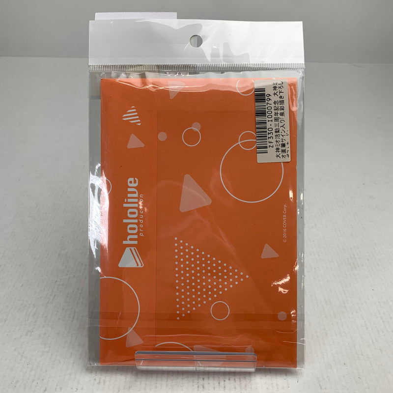 【中古品】 ホロライブ 大神ミオ 活動三周年記念 直筆サイン入りポストカード グッズ ポストカード ※封筒に折れあり 053-260729-io-21-fuzh 万代Net店
