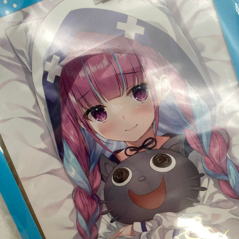 【中古美品】 ホロライブ 湊あくあ 活動4周年記念 箔押し複製サイン入りポストカード 053-260417-ky -63-fuz 万代Net店