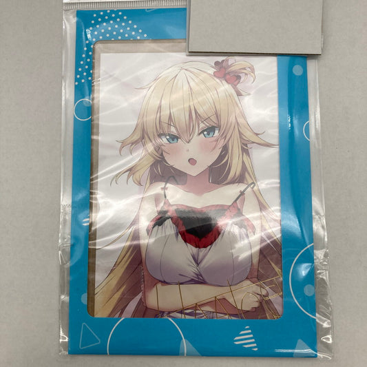 【中古美品】 ホロライブ 赤井はあと 誕生日記念2022 箔押し複製サイン入りポストカード 053-260417-ky -60-fuz 万代Net店
