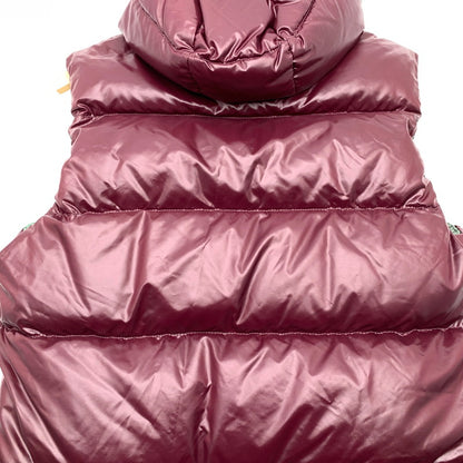 【中古品】【メンズ】 DUVETICA DOWN VEST デュベティカ ダウンベスト アウター ブランド 古着 141-260523-gm-31-fuz サイズ：46 カラー：ピンク 万代Net店