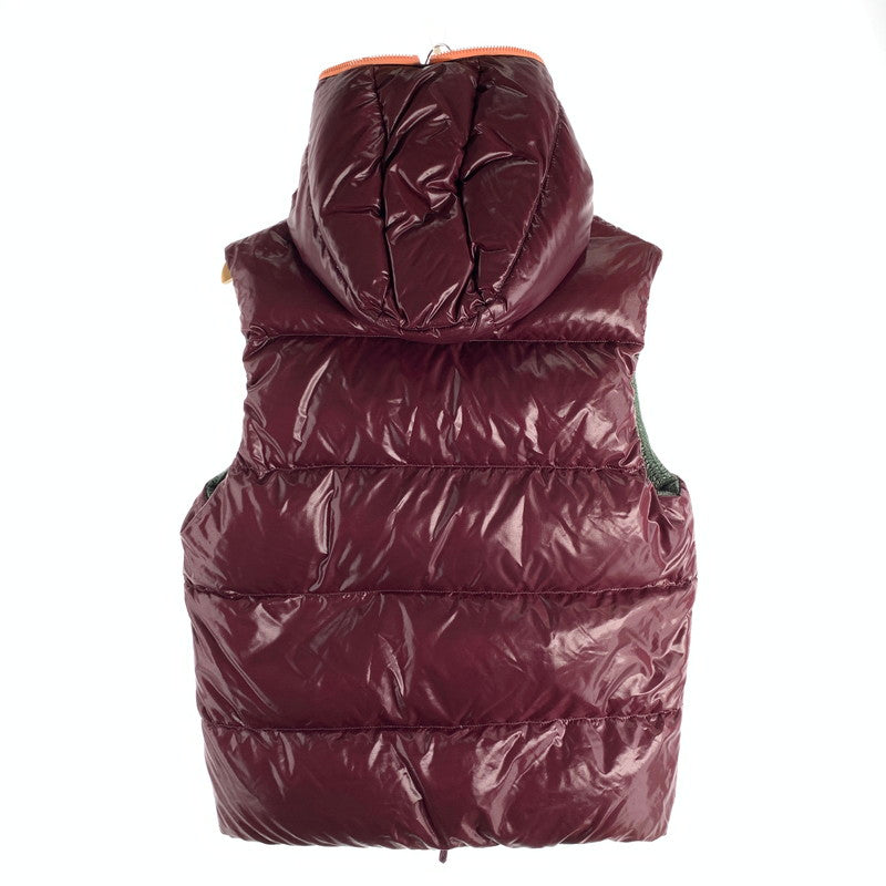 【中古品】【メンズ】 DUVETICA DOWN VEST デュベティカ ダウンベスト アウター ブランド 古着 141-260523-gm-31-fuz サイズ：46 カラー：ピンク 万代Net店