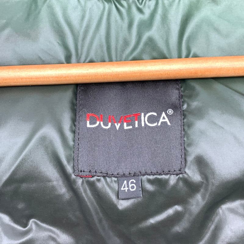 【中古品】【メンズ】 DUVETICA DOWN VEST デュベティカ ダウンベスト アウター ブランド 古着 141-260523-gm-31-fuz サイズ：46 カラー：ピンク 万代Net店
