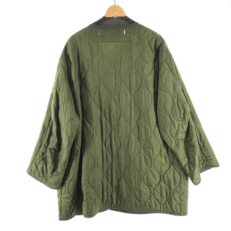 【中古品】【メンズ】 FREAKS' STORE キルティングジャケット ミリタリ―ジャケット ライナージャケット アウター ブランド 古着 147-260926-gm-09-fuzh サイズ：L カラー：カーキ 万代Net店