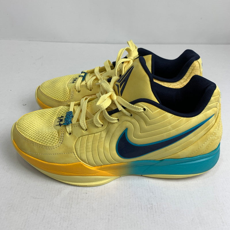【中古品】【メンズ】 NIKE ナイキ FD7327-700 JA 2 ジャ2 "SUFT YELLOW UNIVERSITY GOLD DUSTY CACTUS OBSIDIAN" スニーカー 靴 カラーイエロー サイズ26.5cm 160-260507-io-06-fuz 万代Net店