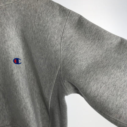 【中古品】【メンズ】 CHAMPION チャンピョン REVERSE WEAVE STORMSHELL PARKA パーカー フーディー 杢GRAY SIZE:M 148-260802-ky-11-fuzh 万代Net店