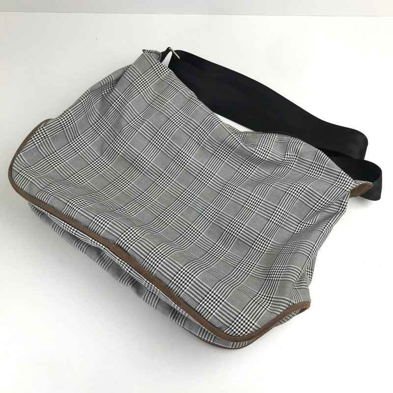 【中古品】【レディース】 FRED PERRY フレッドペリー ショルダーバッグ GRAY チェック柄 ※使用感有 カバン バッグ かばん 鞄 188-260711-io-65-fuzh 万代Net店