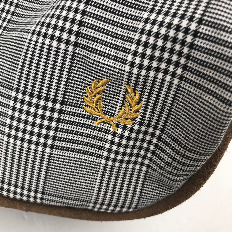【中古品】【レディース】 FRED PERRY フレッドペリー ショルダーバッグ GRAY チェック柄 ※使用感有 カバン バッグ かばん 鞄 188-260711-io-65-fuzh 万代Net店