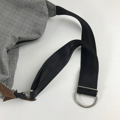 【中古品】【レディース】 FRED PERRY フレッドペリー ショルダーバッグ GRAY チェック柄 ※使用感有 カバン バッグ かばん 鞄 188-260711-io-65-fuzh 万代Net店