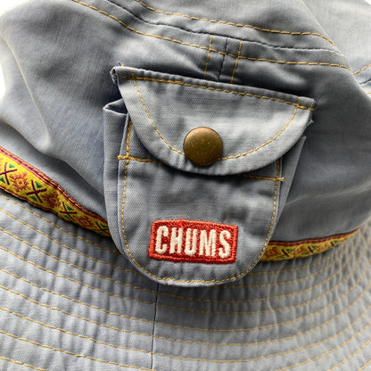 【中古品】【レディース】 CHUMS チャムス バケットハット BLUE 帽子 185-260811-io-43-fuzh カラー：ブルー 万代Net店