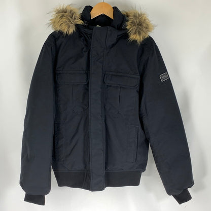 【中古品】【メンズ】 AIGLE エーグル ROCKYFIELD MTD ロッキーフィールド ダウンジャケット BLACK SIZE:M ※小さな穴あり 144-260803-io-07-fuzh カラー：ブラック 万代Net店