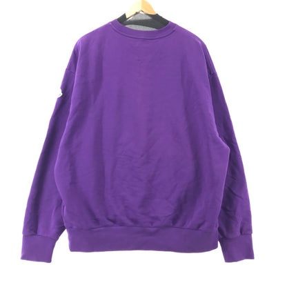 【中古品】【メンズ】 MONCLER モンクレール H20918G00045 809KR SWEATSHIRT スェット 141-260330-ky-23-fuzh サイズ：XXL カラー：パープル 万代Net店