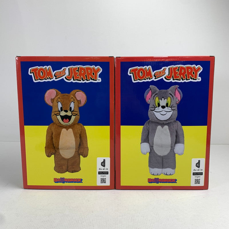 【中古美品】 未開封 BE@RBRICK ベアブリック トムとジェリー トム+ジェリー２体セット COSTUME Ver. 400％ ２体セット 039-260702-ky-14-fuzh 万代Net店