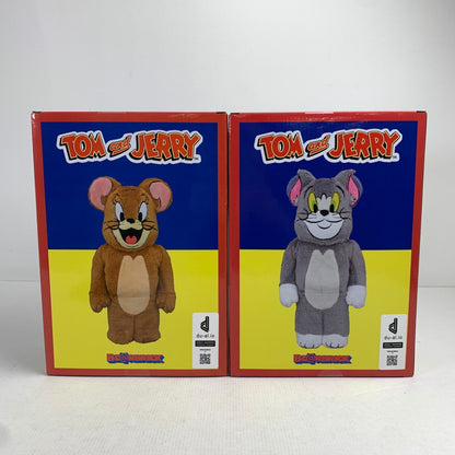 【中古美品】 未開封 BE@RBRICK ベアブリック トムとジェリー トム+ジェリー２体セット COSTUME Ver. 400％ ２体セット 039-260702-ky-14-fuzh 万代Net店