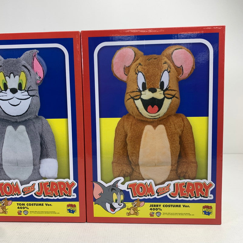 【中古美品】 未開封 BE@RBRICK ベアブリック トムとジェリー トム+ジェリー２体セット COSTUME Ver. 400％ ２体セット 039-260702-ky-14-fuzh 万代Net店