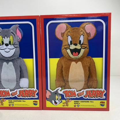 【中古美品】 未開封 BE@RBRICK ベアブリック トムとジェリー トム+ジェリー２体セット COSTUME Ver. 400％ ２体セット 039-260702-ky-14-fuzh 万代Net店