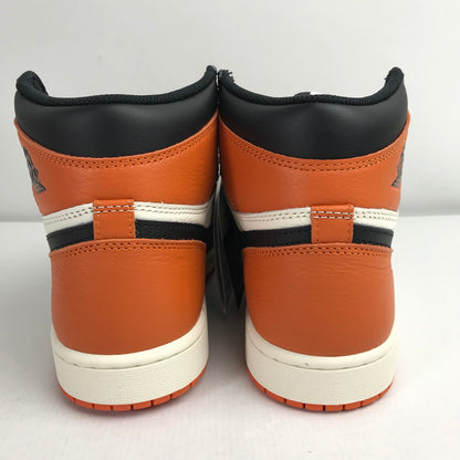 【中古美品】【メンズ】 NIKE DZ5485-008 AIR JORDAN 1 RETRO HIGH OG "SHATTERED BACKBOARD" (2025) スニーカー 靴 160-260330-ky-28-fuzh サイズ：27 カラー：オレンジ 万代Net店