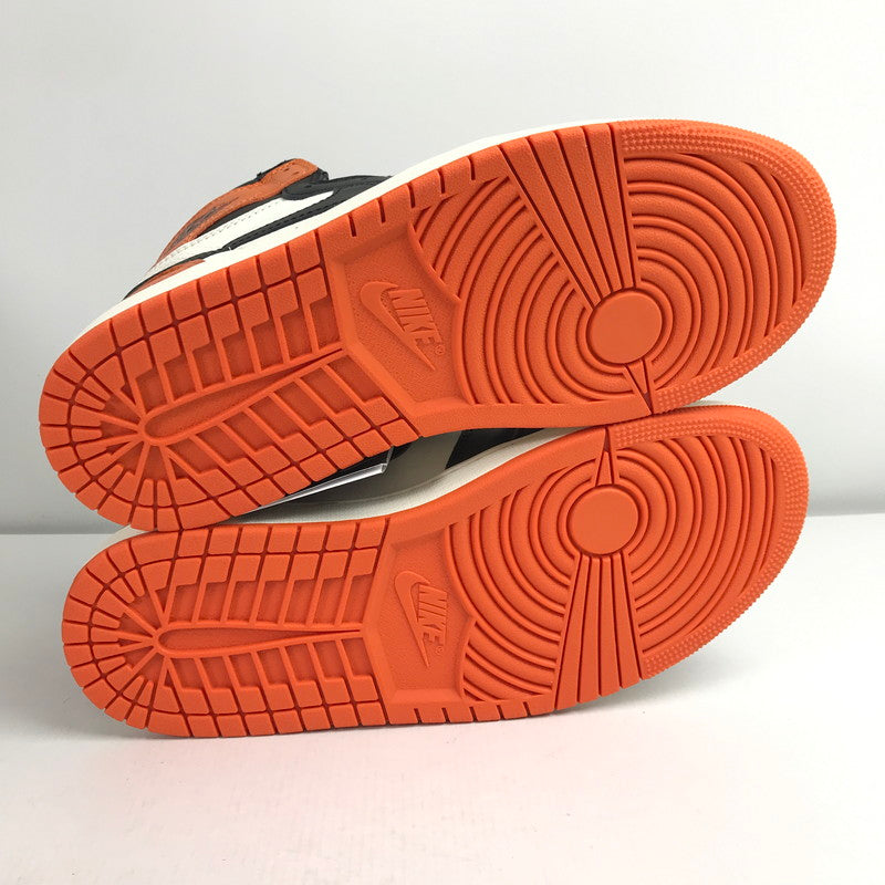 【中古美品】【メンズ】 NIKE DZ5485-008 AIR JORDAN 1 RETRO HIGH OG "SHATTERED BACKBOARD" (2025) スニーカー 靴 160-260330-ky-28-fuzh サイズ：27 カラー：オレンジ 万代Net店
