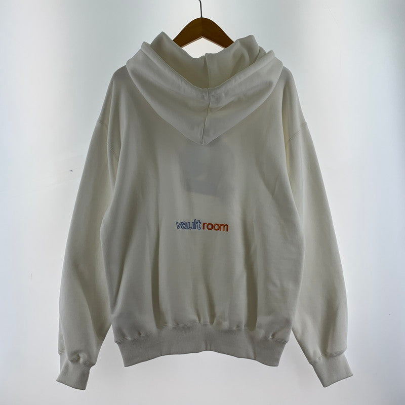 【中古品】【メンズ/レディース】 ホロライブ vaultroom × 兎田ぺこら フーディ ボルトルーム 053-260603-ny-02-fuzh サイズ：L カラー：ホワイト 万代Net店