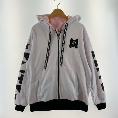 【中古品】【メンズ/レディース】 ホロライブ さくらみこ 活動4周年記念 35Pのえり～とパーカー 053-260603-ny-01-fuzh サイズ：フリー カラー：ホワイト 万代Net店