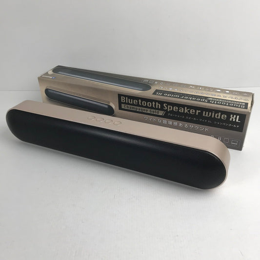 【現状渡し品】 ライソン KABS-001X BluetoothスピーカーワイドXL 通電確認済 外箱に傷みあり 097-260331-io-34-fuz 万代Net店