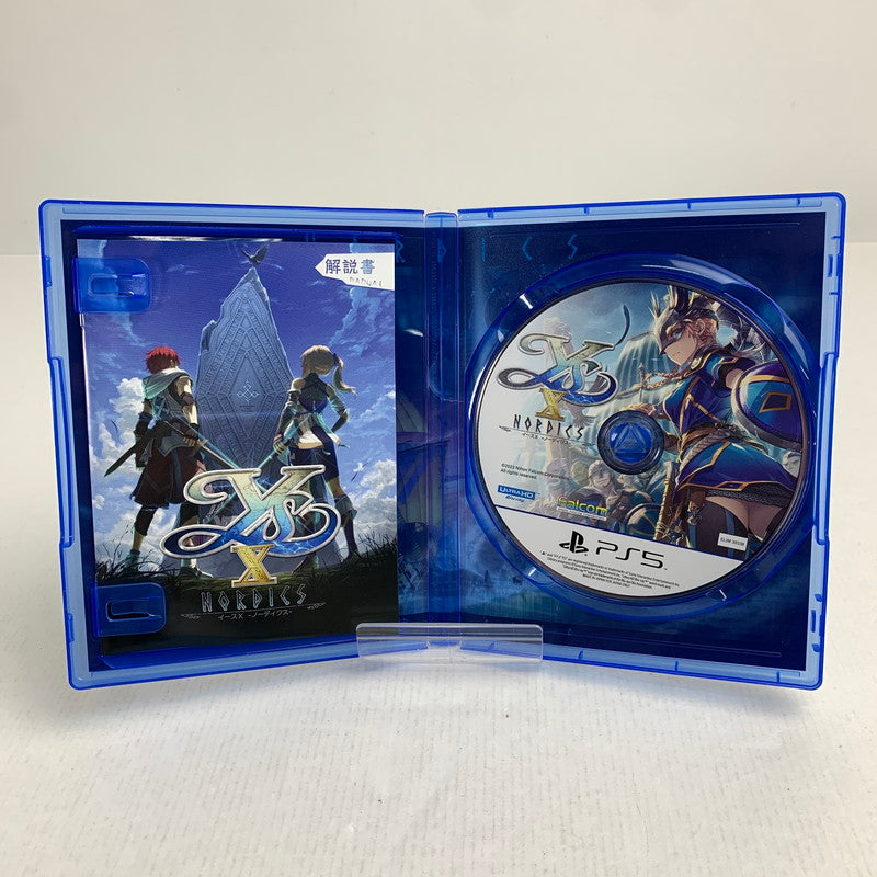 【中古美品】 PlayStation5 PS5 プレイステーション5 プレステ5 ソフト イースX -ノーディクス- PS5版 [CERO区分_C/ 15歳以上対象] 026-260802-mh-19-fuz 万代Net店