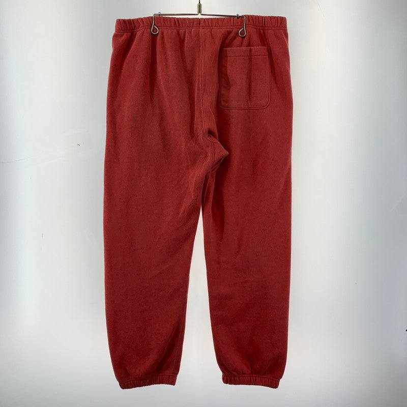 【中古品】【メンズ】 SUPREME × THE NORTH FACE シュプリーム ノースフェイス 21SS NT12101I PIGMENT PRINTED SWEATPANT 顔料プリント スウェット パンツ ボトムス 古着 149-260402-mh-11-fuzh サイズ：M カラー：レッド 万代Net店