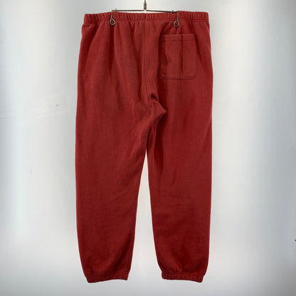 【中古品】【メンズ】 SUPREME × THE NORTH FACE シュプリーム ノースフェイス 21SS NT12101I PIGMENT PRINTED SWEATPANT 顔料プリント スウェット パンツ ボトムス 古着 149-260402-mh-11-fuzh サイズ：M カラー：レッド 万代Net店
