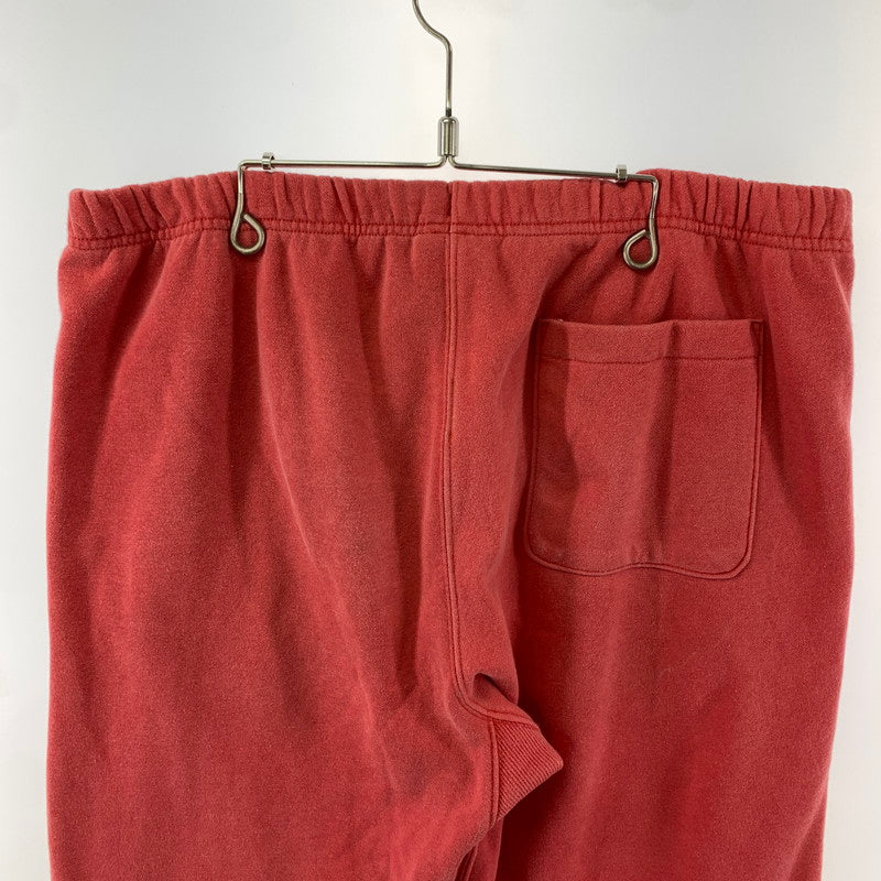 【中古品】【メンズ】 SUPREME × THE NORTH FACE シュプリーム ノースフェイス 21SS NT12101I PIGMENT PRINTED SWEATPANT 顔料プリント スウェット パンツ ボトムス 古着 149-260402-mh-11-fuzh サイズ：M カラー：レッド 万代Net店