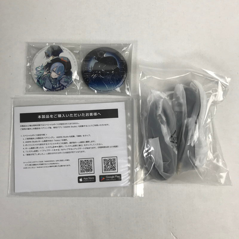 【中古品】 ホロライブ 星街すいせい＆TAKU INOUE ワイヤレスヘッドホン(ANW03 MGO Ver.) ヘッドホン ヘッドセット 箱傷みあり 053-260413-io-19-fuzh 万代Net店