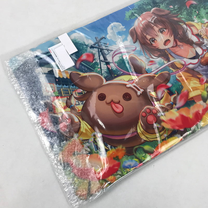【中古品】 ホロライブ 戌神ころね 活動4周年記念 ラバーマット グッズ マット デスクマット 053-260413-io-04-fuzh 万代Net店