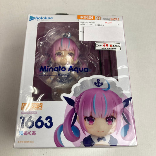 【中古美品】 未開封 グッドスマイル ホロライブ ねんどろいど 湊あくあ フィギュア 053-260509-io-14-fuzh 万代Net店