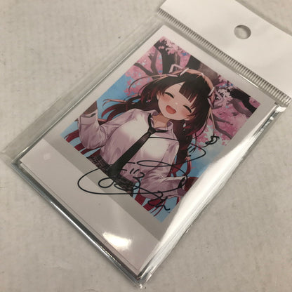 【中古美品】 ホロライブ ロボ子さん 活動5周年記念 ロボ子さん ももしき描き下ろし直筆サイン入りチェキ風ブロマイドカード 053-260509-io-34-fuzh 万代Net店
