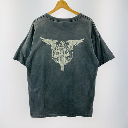 【中古品】【メンズ】 SAINT MICHAEL × NEIGHBORHOOD セントマイケル ネイバーフッド SM-S23-0000-117 SS TEE 半袖 Tシャツ トップス 古着 140-260402-mh-01-fuzh サイズ：XL カラー：チャコール 万代Net店