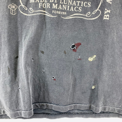 【中古品】【メンズ】 SAINT MICHAEL × NEIGHBORHOOD セントマイケル ネイバーフッド SM-S23-0000-117 SS TEE 半袖 Tシャツ トップス 古着 140-260402-mh-01-fuzh サイズ：XL カラー：チャコール 万代Net店