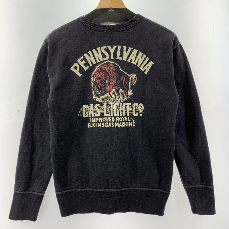 【中古品】【メンズ】 DELUXEWARE デラックスウエア スウェット 古着 145-260414-ny-01-fuz サイズ：S カラー：チャコールグレー 万代Net店
