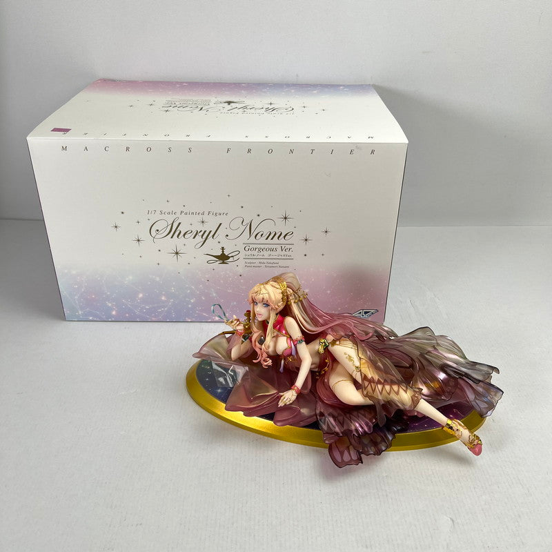 【中古美品】 メガハウス マクロスF シェリル・ノーム ゴ～～ジャスVer. フィギュア 開封品 053-260527-ky-35-fuzh 万代Net店