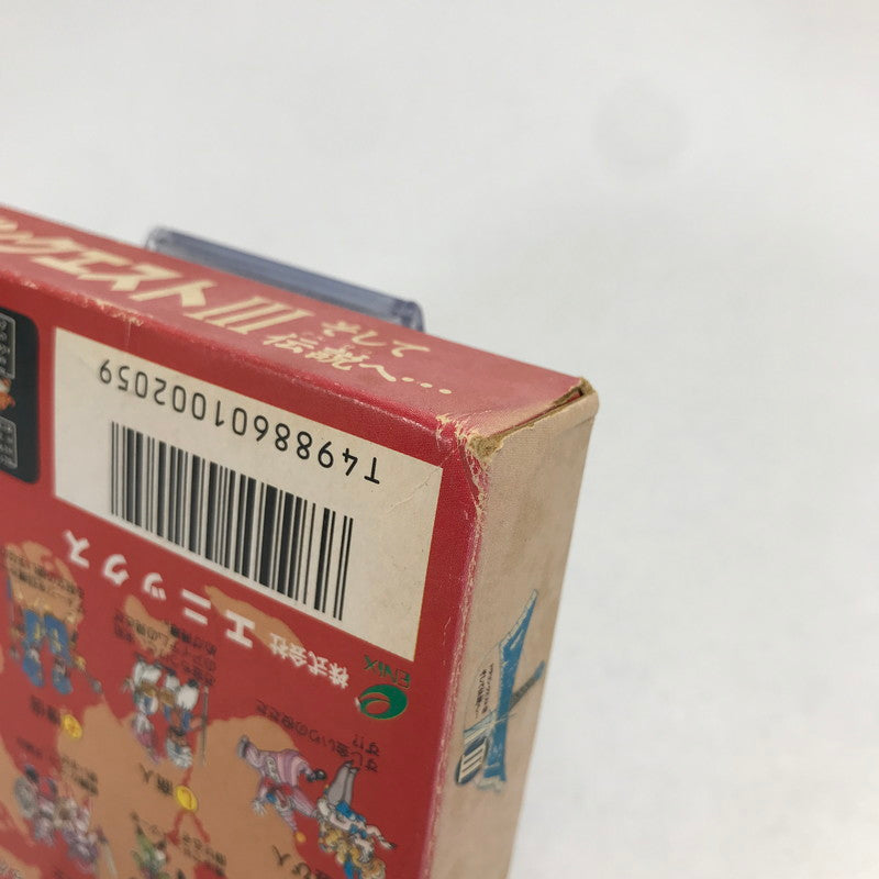 【中古品】 FC ファミコン ドラゴンクエストⅢ そして伝説へ… ゲームソフト レトロゲーム 箱傷みあり 起動確認済 023-260411-io-10-fuz 万代Net店