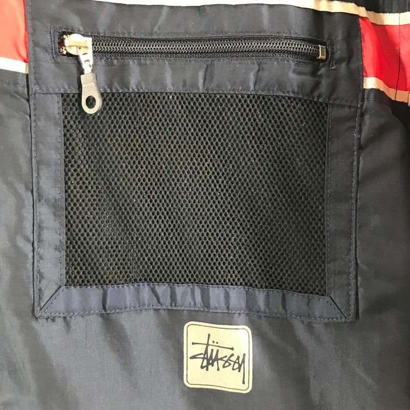 【中古品】【メンズ】 STUSSY ステューシー ナイロンパーカー 142-260511-ny-09-fuz サイズ：M カラー：ネイビー 万代Net店
