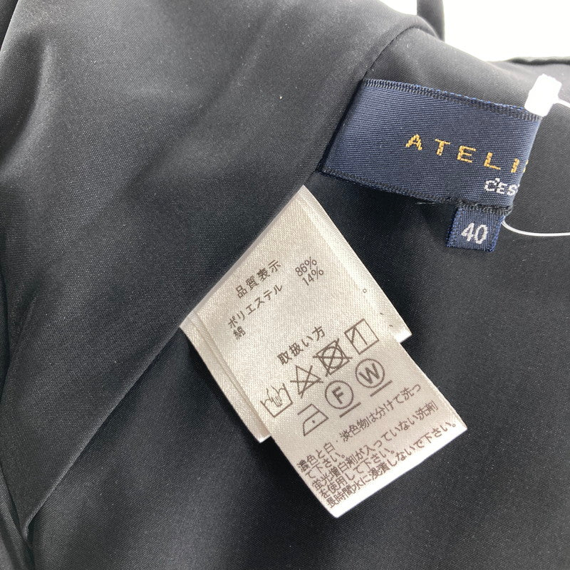 【中古品】【レディース】 ATELIER SIX アトリエシックス スカート カラー BLACK SIZE:40 171-260617-ky-06-fuzh 万代Net店