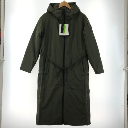 【中古美品】【レディース】 MOOSE KNUCKLES ムースナックルズ M31LP218 ロング ダウン コート ジャケット アウター 古着 169-260410-mh-10-fuzh サイズ：XS カラー：カーキ 万代Net店