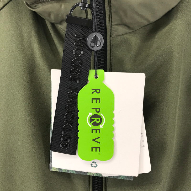 【中古美品】【レディース】 MOOSE KNUCKLES ムースナックルズ M31LP218 ロング ダウン コート ジャケット アウター 古着 169-260410-mh-10-fuzh サイズ：XS カラー：カーキ 万代Net店